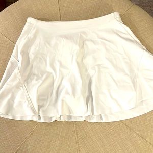 Athleta XXS Match Point Skirt White